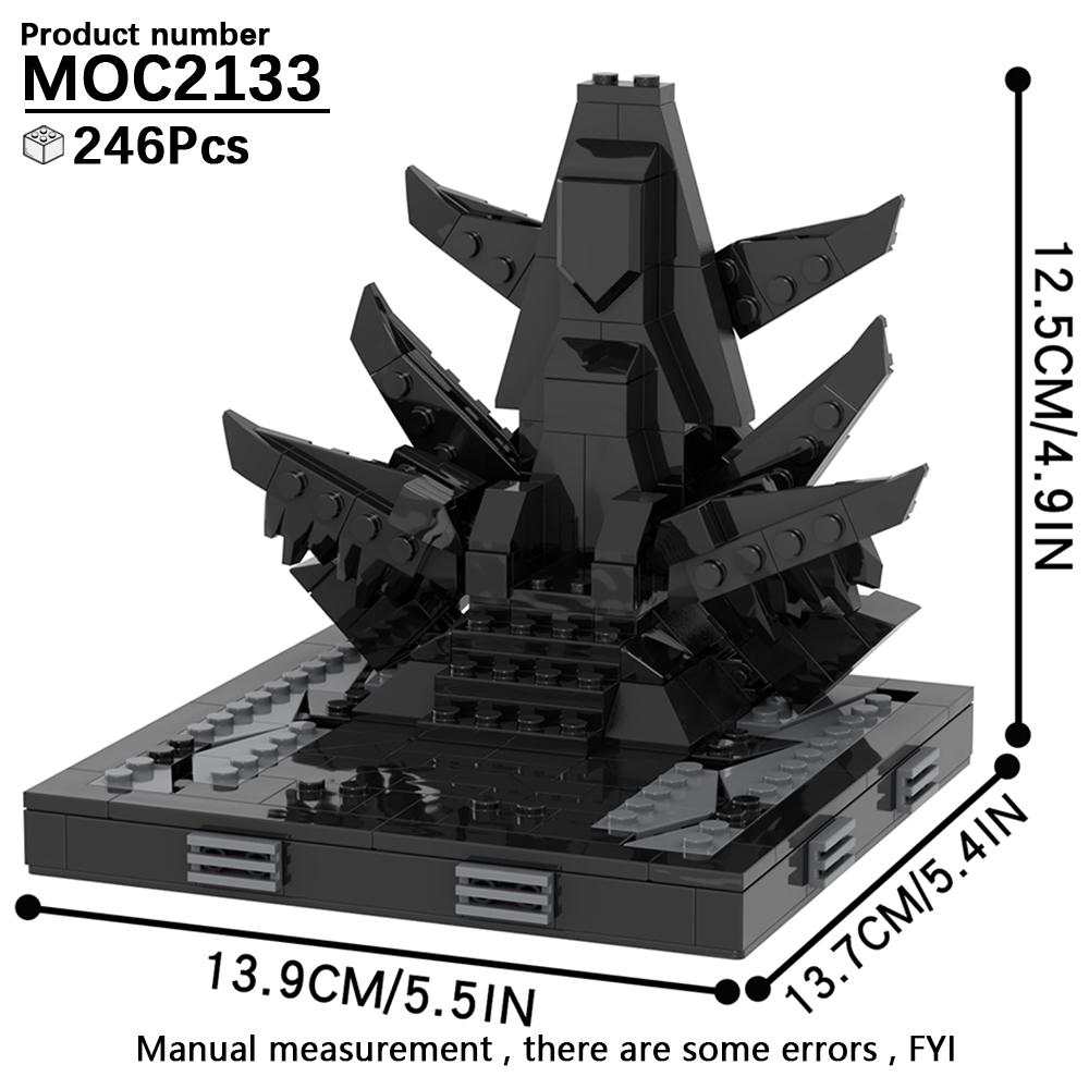 MOOXI Seria Wojen Kosmicznych Model Scenariuszowy MOC Klocki DIY Diorama Zabawki dla Dorosłych i Dzieci Zestaw Klocków Prezenty Montessori Dekoracja