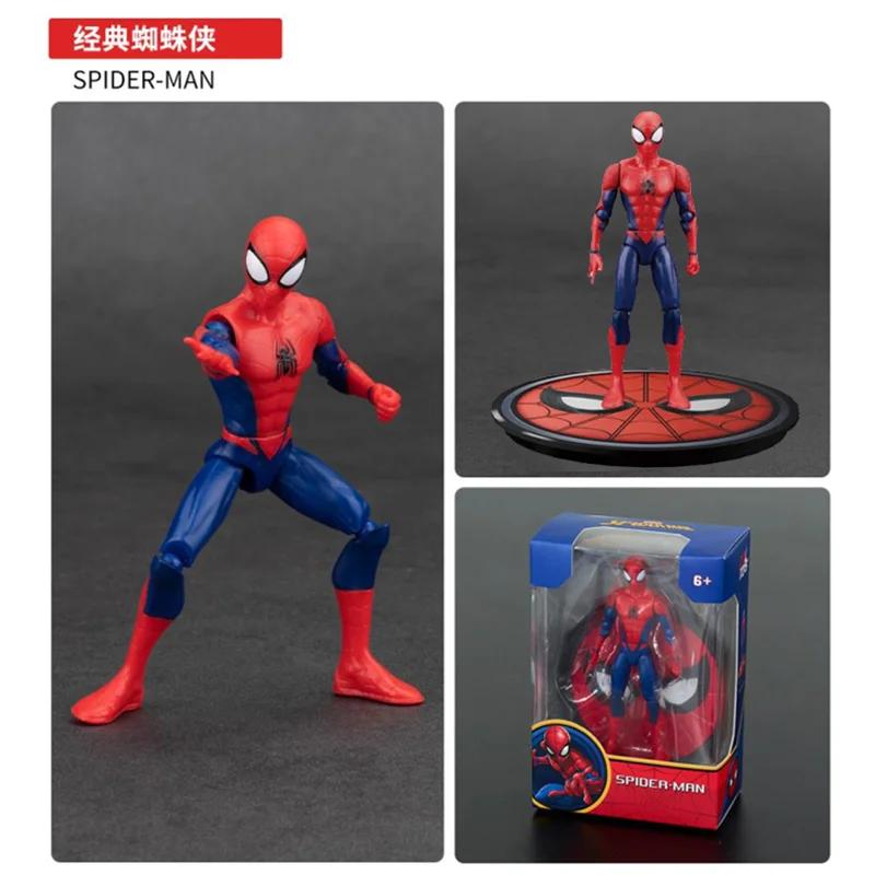 Toys Zd Official Avengers Legends Iron Man Spider Man Thor Captain America Thanos Hulk War Machine Action Figures