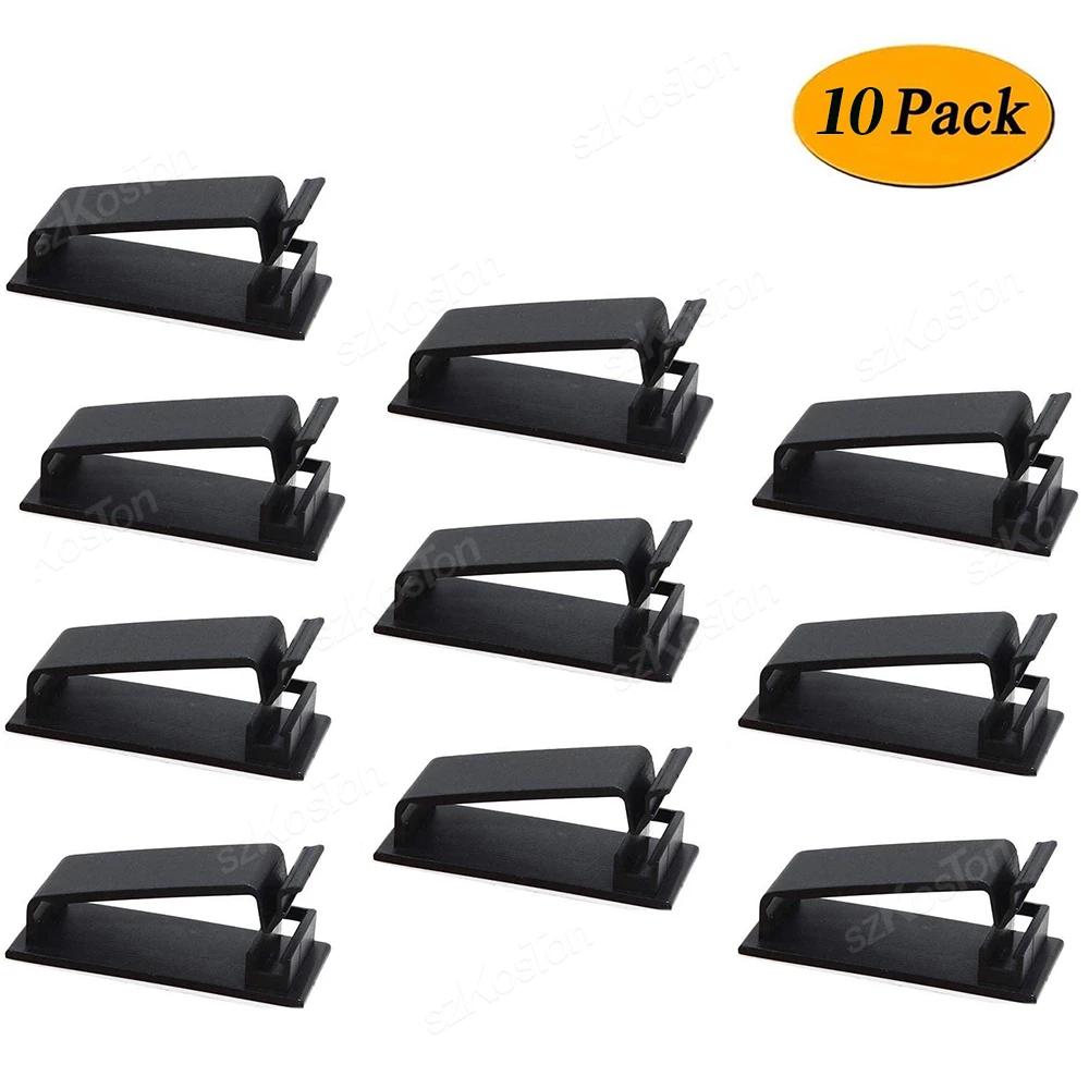 Self-adhesive Cable Organizer Cable Clamp Clips Holder Clamp Management Car USB Data Cable Decorative Cord Winder Manager