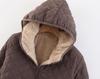 Women's Plus Size Plaid Lambskin Hooded Winter Jacket - Slim Fit, Thickened and Warm (2023)