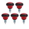 5Pcs Fitness Adjustment Knob Quick Release Spring Pull Pin Knob Replacement Part for Fitness Equipment Exercise Bike