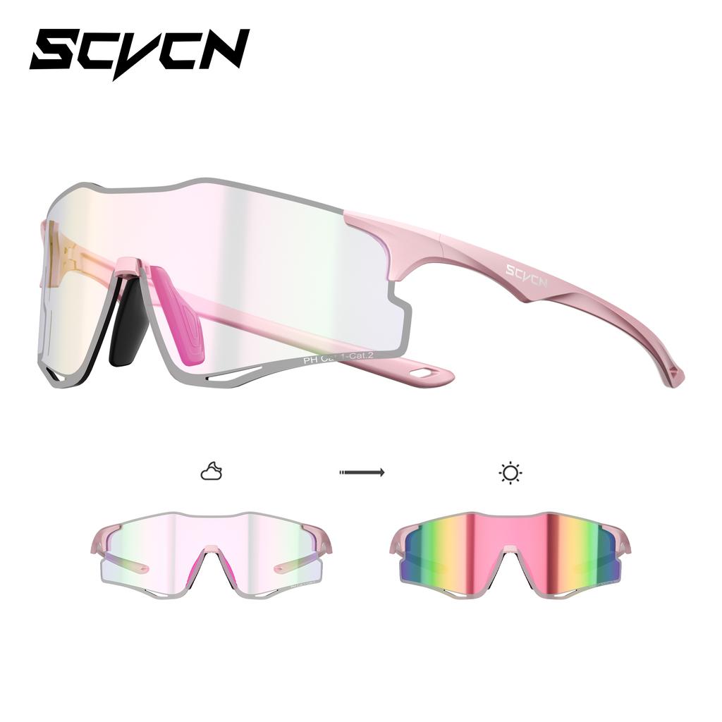 SCVCN Cycling Sunglasses for Men Fashion Cycl UV400 Eyewear Sports MTB Outdoor Goggles Bicycle UV400 Women Glasses Sunglasses