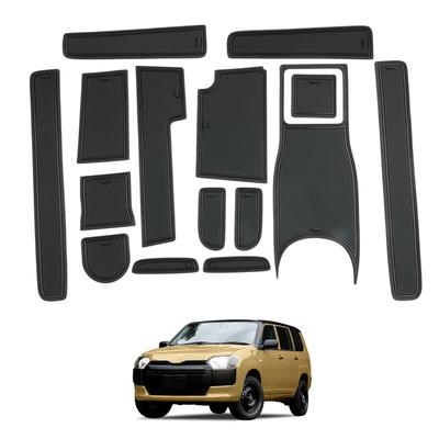 Serie Probox 160 NHP160V Híbrido Dedicado Protección Práctica para Rayones en Goma de Puerta Fácil Serie Probox 160 Personalizado RUIYA Toyota Alfombrilla Antideslizante.