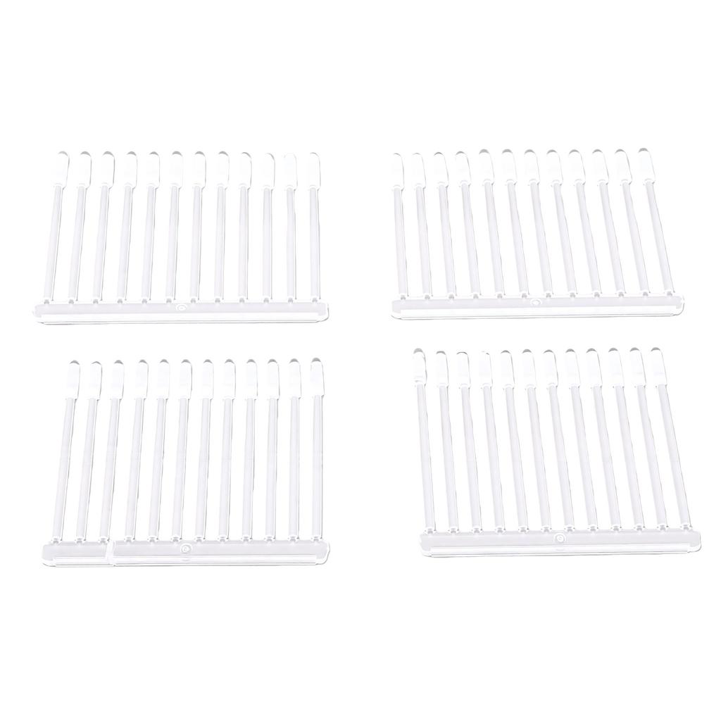 48pcs Ear Wax Removal Sticks Reusable Resin Soft Washable Ear Cleaning Swabs for Daily Use