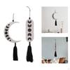 Phases Wooden Wall Hanging Garland Boho Decoration for on The Wall, Shelf, Bedpost, Mirror,