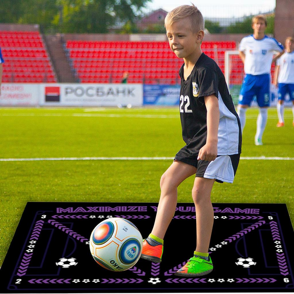 Football Footstep Training - Mat Diatom Mud Indoor Sound Insulation Fitness Mat Sports Ball Control Footstep