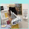 Cute Cartoon Pu Shoulder Bag For Daily Use With Large Capacity For Women And Men