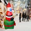 Christmas Inflatable LED Lights Santa Claus Ornament Cartoon Model Decor Home Outdoors Christmas New Year Decor