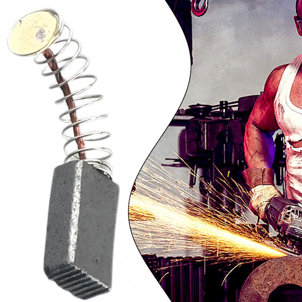 Náhradní sady uhlíkových kartáčů, vysoce kvalitní, 10 kusů na cvičení, uhlíkové kartáče