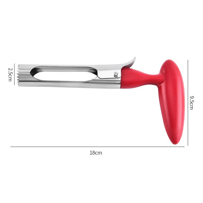 Premium Apple Corer Stainless Steel Apple Pears Core Remover Tool Fruit Cutter Seeder Slicer Knife Kitchen Vegetable Tools