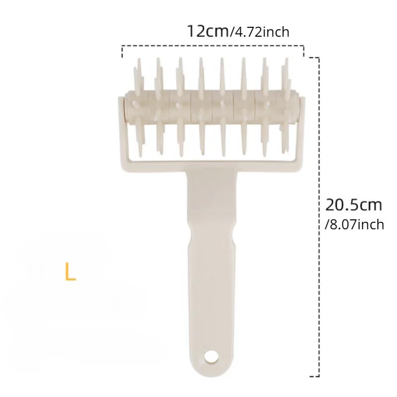 Pizza Roller Pin Pizza Cookies Baking Tools Plastic Dough Roller Pastry Pie Needle Wheels Cutter Sewing Machine Bread Hole Punch