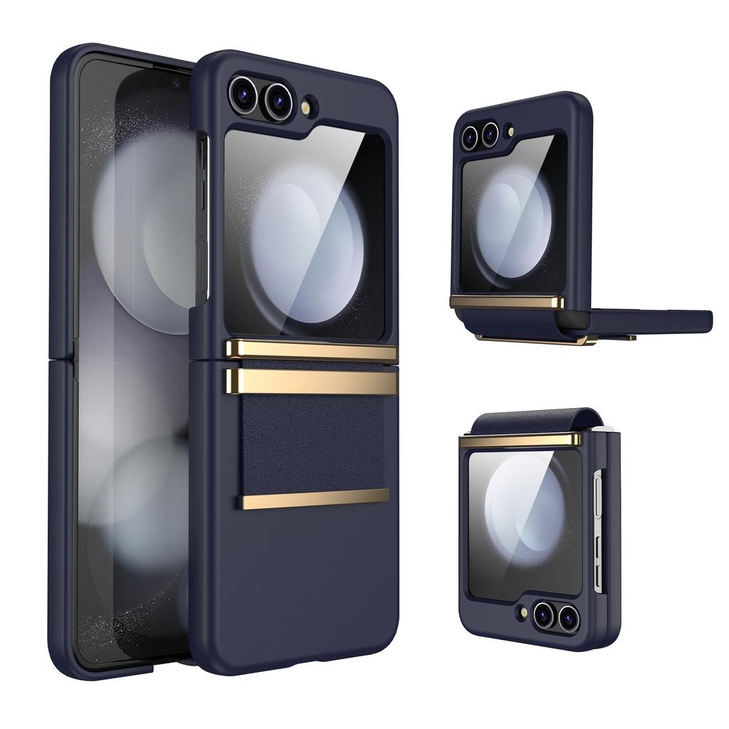 Galaxy Z Flip6 Rubber Strip Protection Phone Case for Samsung Galaxy Z Flip 6 5  Flip6 Flip5 5G Shockproof Fall Prevention Cover