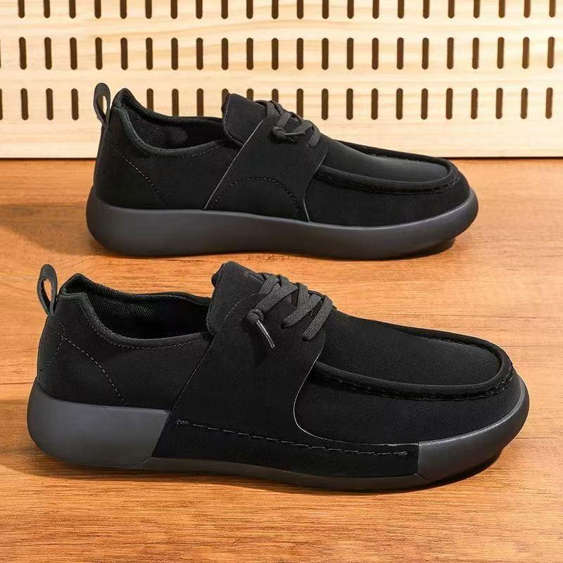 Men S Casual Lazy Shoes Low Top Lightweight Breathable Anti Slip Korean Style