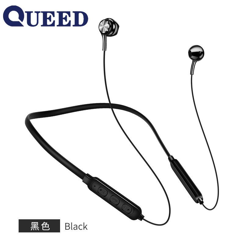 Admisitr Wireless Bluetooth Headphones, Neck-hanging Noise-cancelling Stereo, Universal 5.0 Running Phone for Sports
