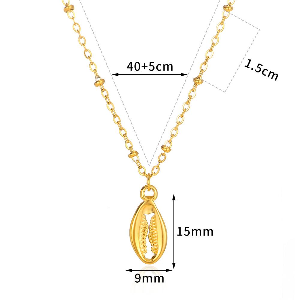 Freshwater Pearl Jewelry Set Shell Starfish Star Necklace Anklet Sets For Women Fashion Stainless Steel Chain Party Daily Gifts