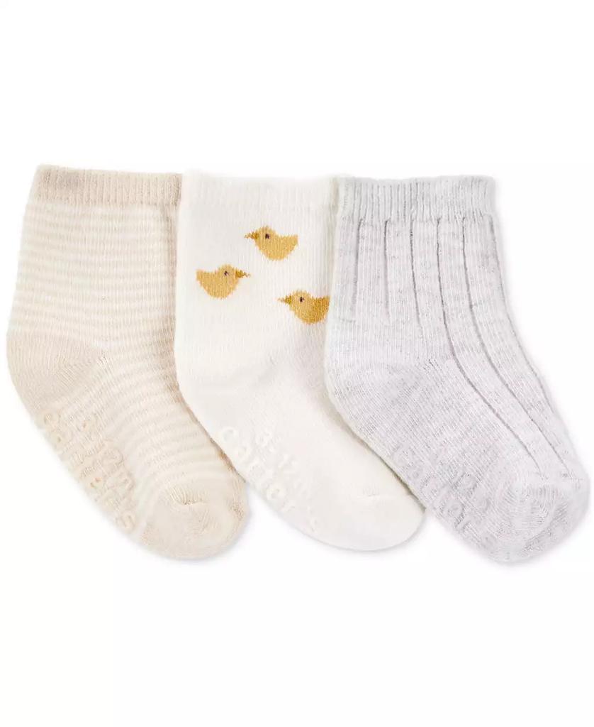 

Картерс | Детский 3-Pk. Носки Chick по щиколотку 0 3 months