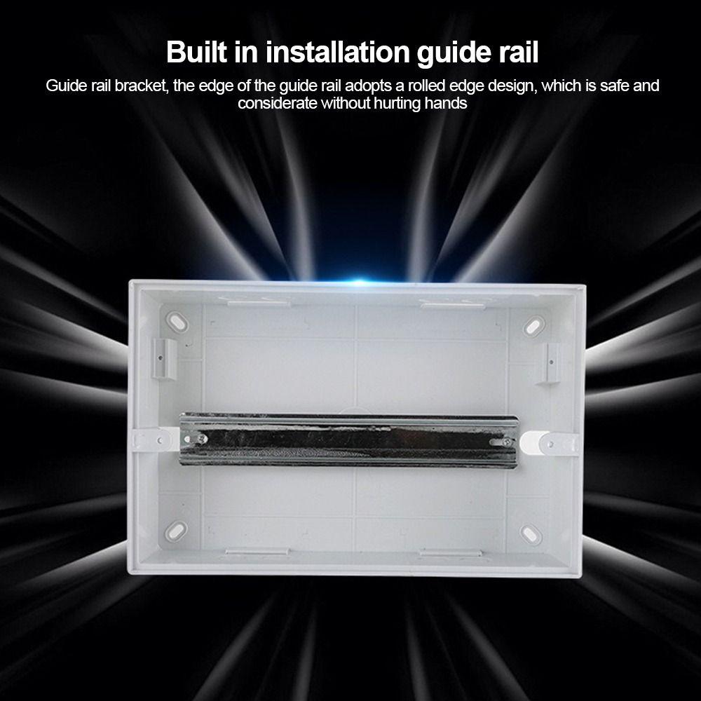 Plastic Power Plastic Junction Box Dustproof 2-16Ways Distribution Shield Waterproof Electrical Enclosure