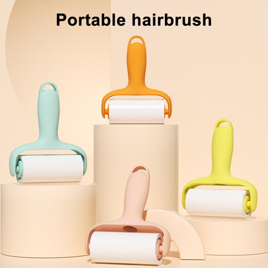 Lint Roller for Pet Hair Portable Handheld Cat Dog Hair Remover with 3 Refills for Laundry Clothes Couch Carpet Bedding Furniture