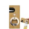 Magnetic Feature Beer Bottle Opener Rectangle 2 In 1 Bottle Tapper Jar Remover  Party Gadgets