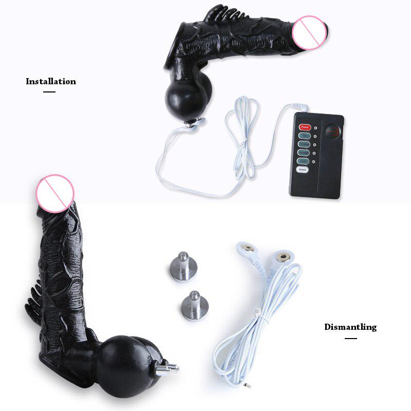 Choque eléctrico Host estimulación silicona temática médica terapia ajustable masaje juguetes sexuales para hombres