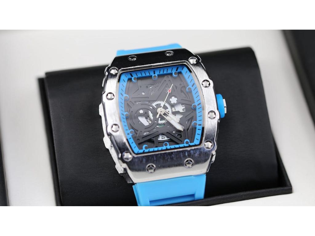 ZIDO Men's Luminous Star Barrel Watch - Trendy, Waterproof, Bold Design