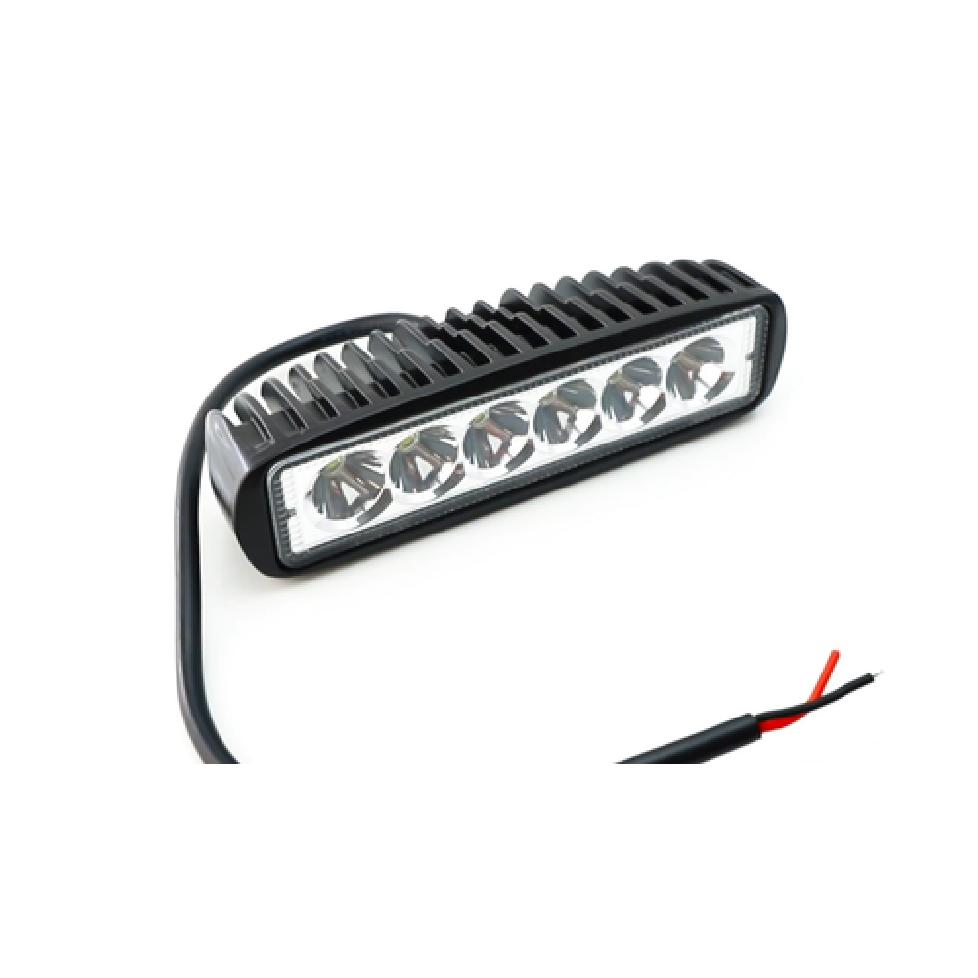 1x Universal 18W Osram LED Lighting Bar For DRL Driving Light, Rear Fog, Backup
