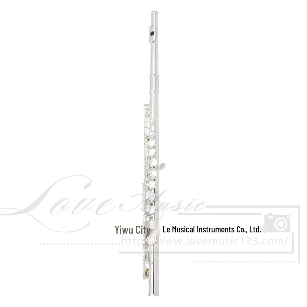 LADE 16-Hole C Key Colored Flute for Children, Students, & Adults - Professional Western Musical Instrument.