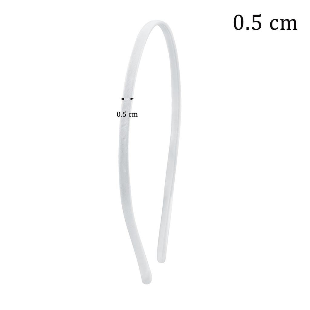 Black Simple Wide Headband Girl Women Black White  DIY Craft Material Cloth Headband Semi-finished Hair Accessories