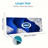 Brighton & Hove Albion Large Size Mouse Pad Large Gaming Table Cushion Non-slip Laptop Tablet Big Mousepad XXL Mat Mini PC Playmat With Lock Edge