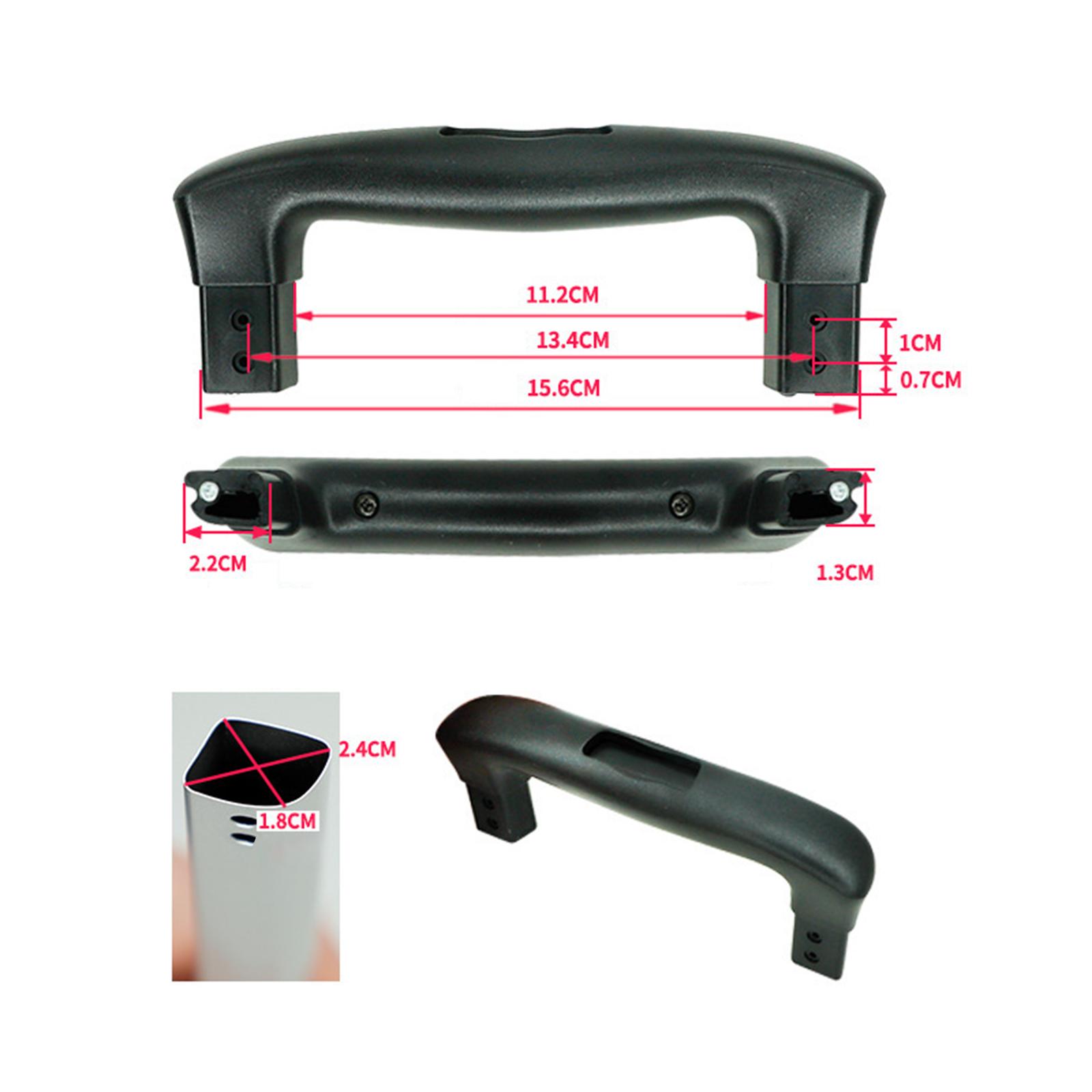 

Luggage Handle Easy Installation Wear Resistant Suitcase Pull Handle Grip,Luggage Handle Replacement Accessories Portable Other