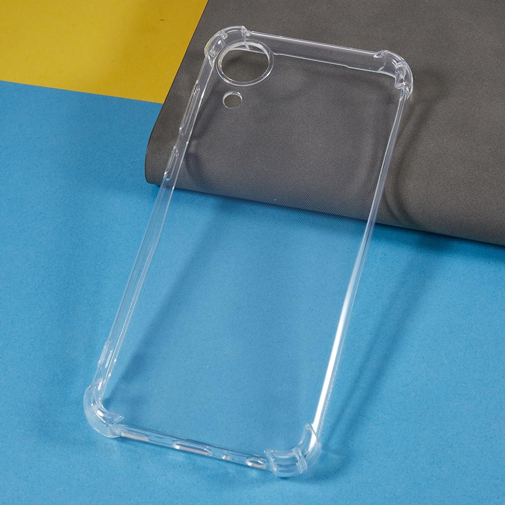 

For Samsung Galaxy A03 Core Soft TPU Phone Cover Reinforced Corner Transaparent Case A