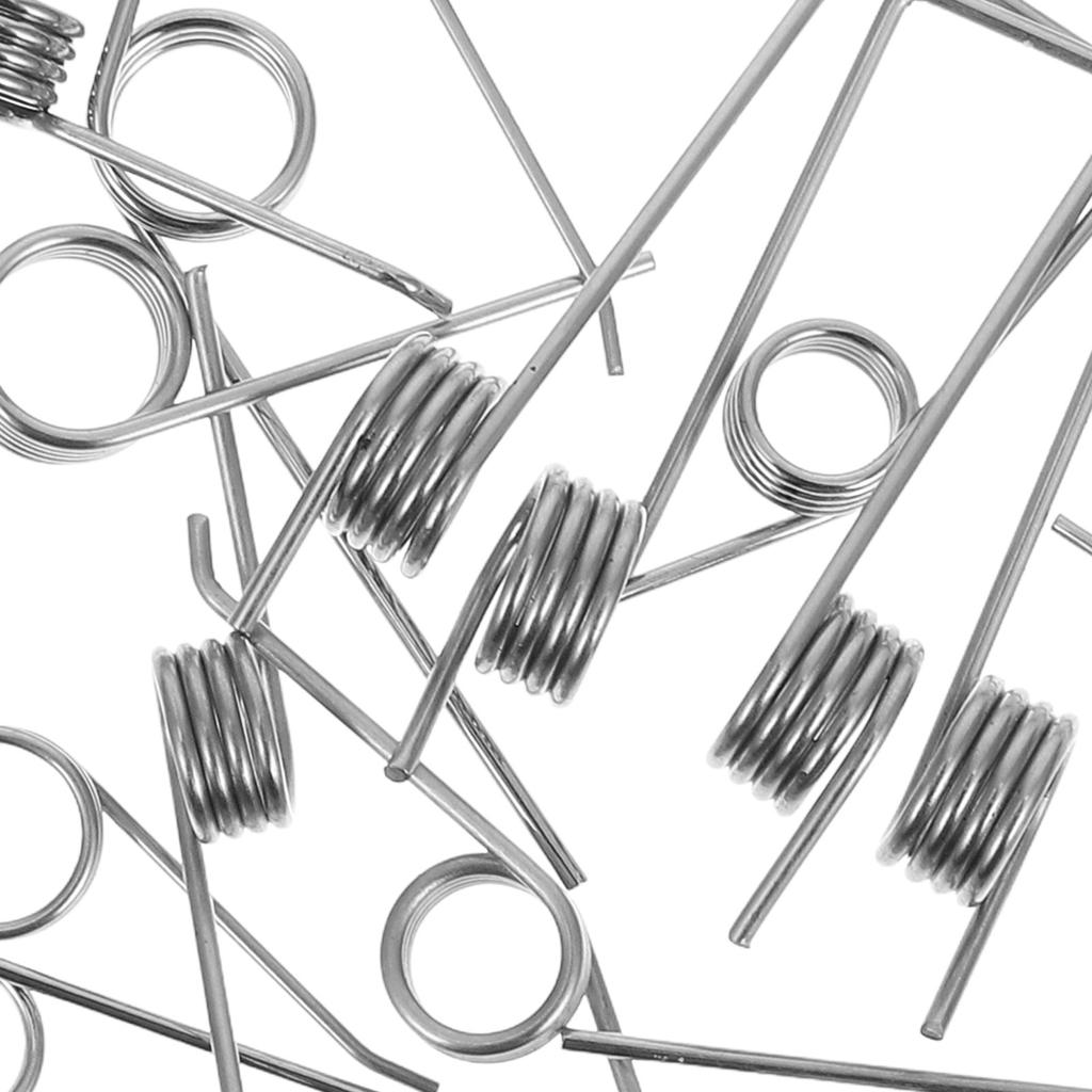 18Pcs Trash Can Lid Torsional Springs Sturdy Metal Replacement Springs for Seamless Opening and Closing Repair