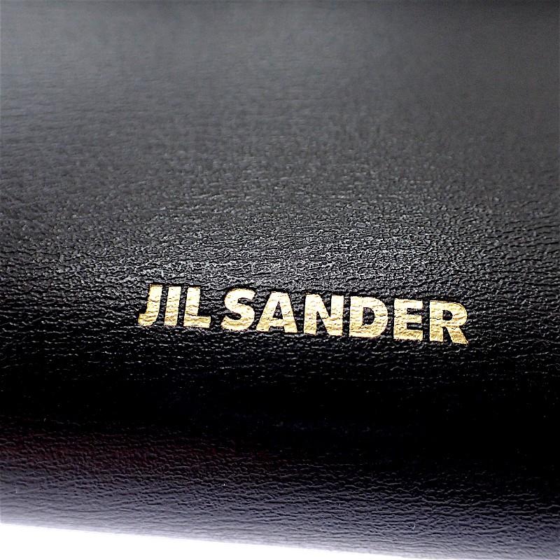 Jil Sander J07VL0028P4840 Shoulder Bag Black Calfskin Women