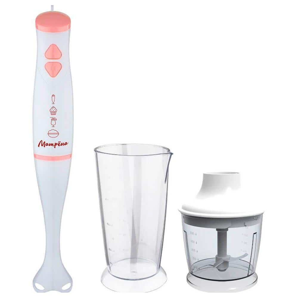 

Блендер Матрёна Ма-052 007265 белый Розовый