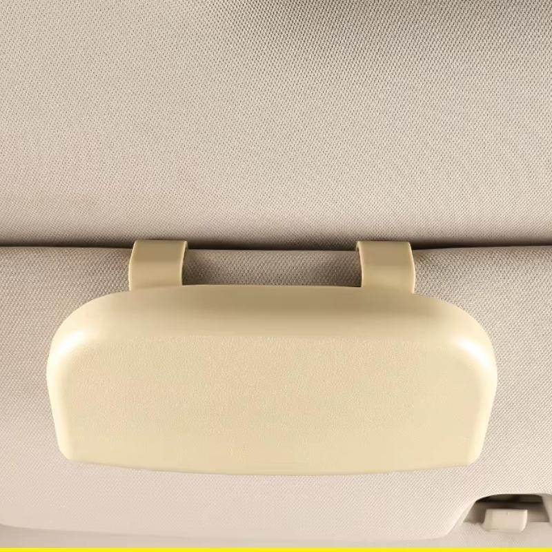 Bilbrilleboks Bærbar Bil Solbrilleholder I Bilen Kjørebrilleholder Brilleetui Solskjerm Bil Linseholder