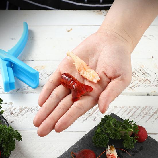 Crawfish Shelling Pliers Food-Grade Plastic Seafood Opener Tool for Easy Shelling Shrimp And Crawfish Tail Meat Removal with Nail
