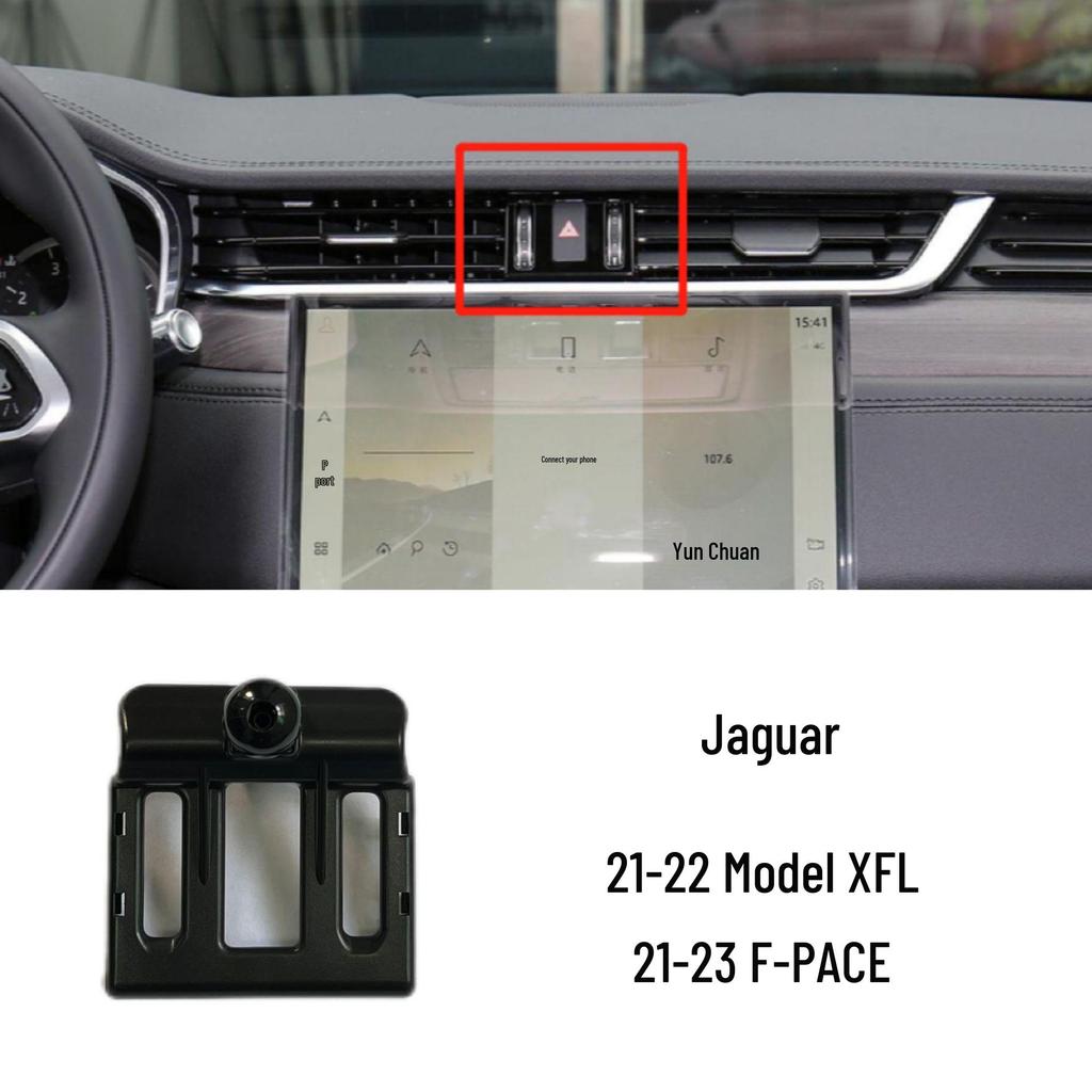 Support de téléphone pour Jaguar XEL/XE/F-PACE pour support de navigation