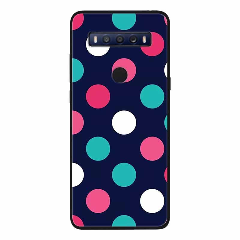 Para TCL 10 SE Funda Suave de Silicona Fresca y Moderna Para TCL 10SE T766U T766H Tapa Trasera TCL10SE TPU Protectora para Teléfono Fundas