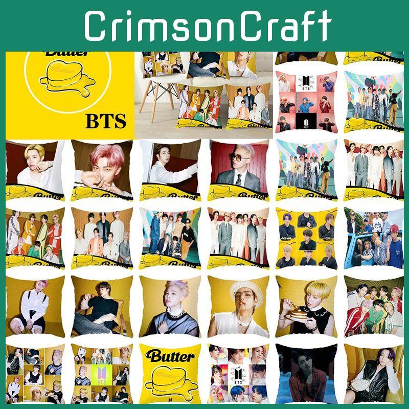Gemütlicher und stilvoller Bts Bangtan Boys Kissenbezug für Heimdekoration und Komfort