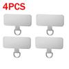 4/1Pcs Metal Phone Lanyard Gasket Patch Ultra Thin Mobile Phone Case Sling Rope Card Clip Snap Strap Hang Cord Tab Universal