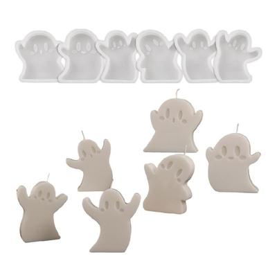 Delicate Candle Mould Silicone Mould Candle Making Reusable Candle Cute Epoxy Mould Castings Molds DIY Silicone Mould