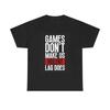 Games Dont Make Us Violent T Shirt Funny Gamer Heavy Cotton