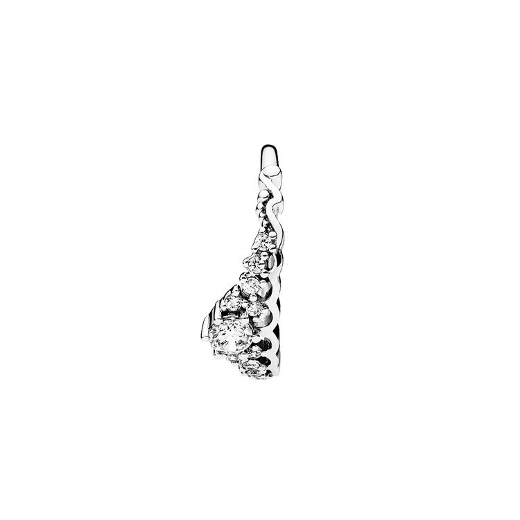 Pandora Fairy Tale Crown 925 Silver Cubic Zirconia Ring Women ring 196226CZNEW