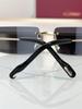Unisex Rimless Metal Sunglasses CT0488O – Fashionable UV Protection