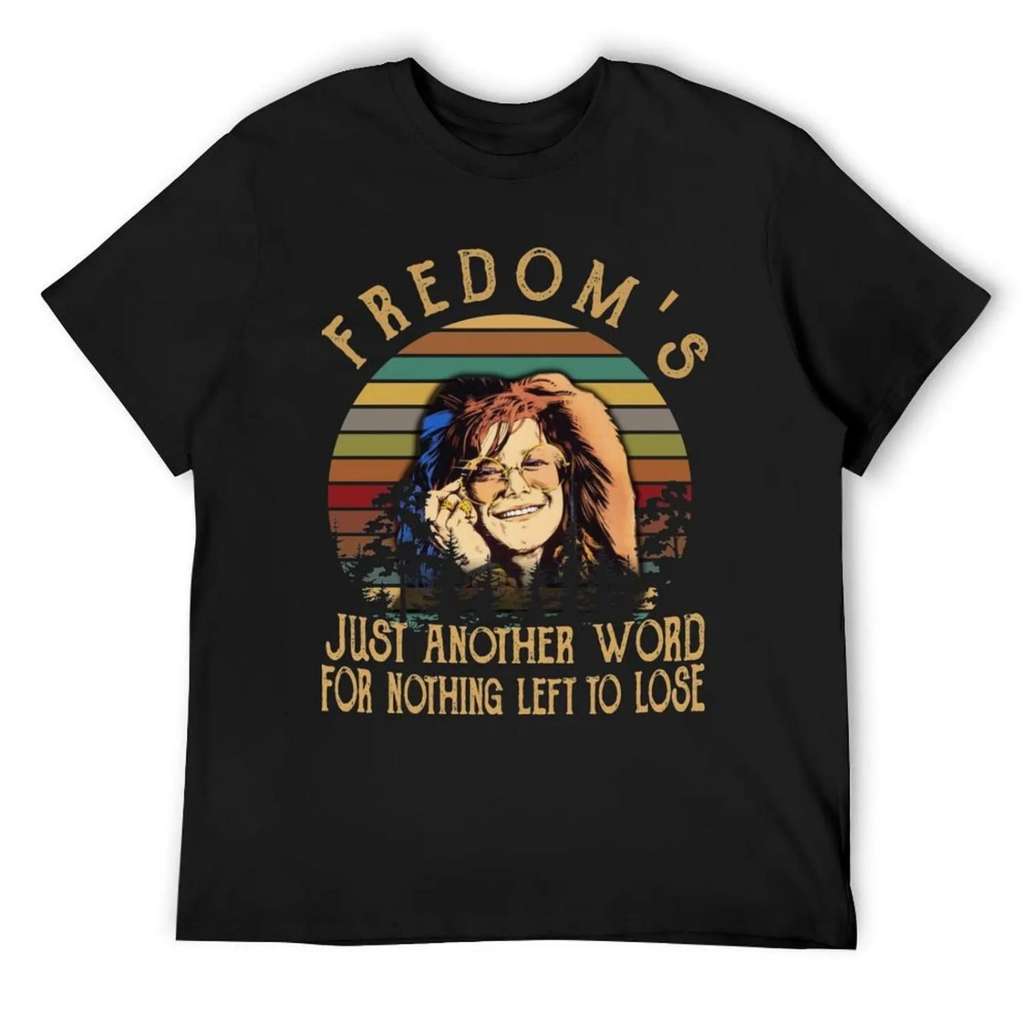 Janis-Joplin T-Shirt custom t-shirts new edition custom t shirt sports fans men t shirts high quality S