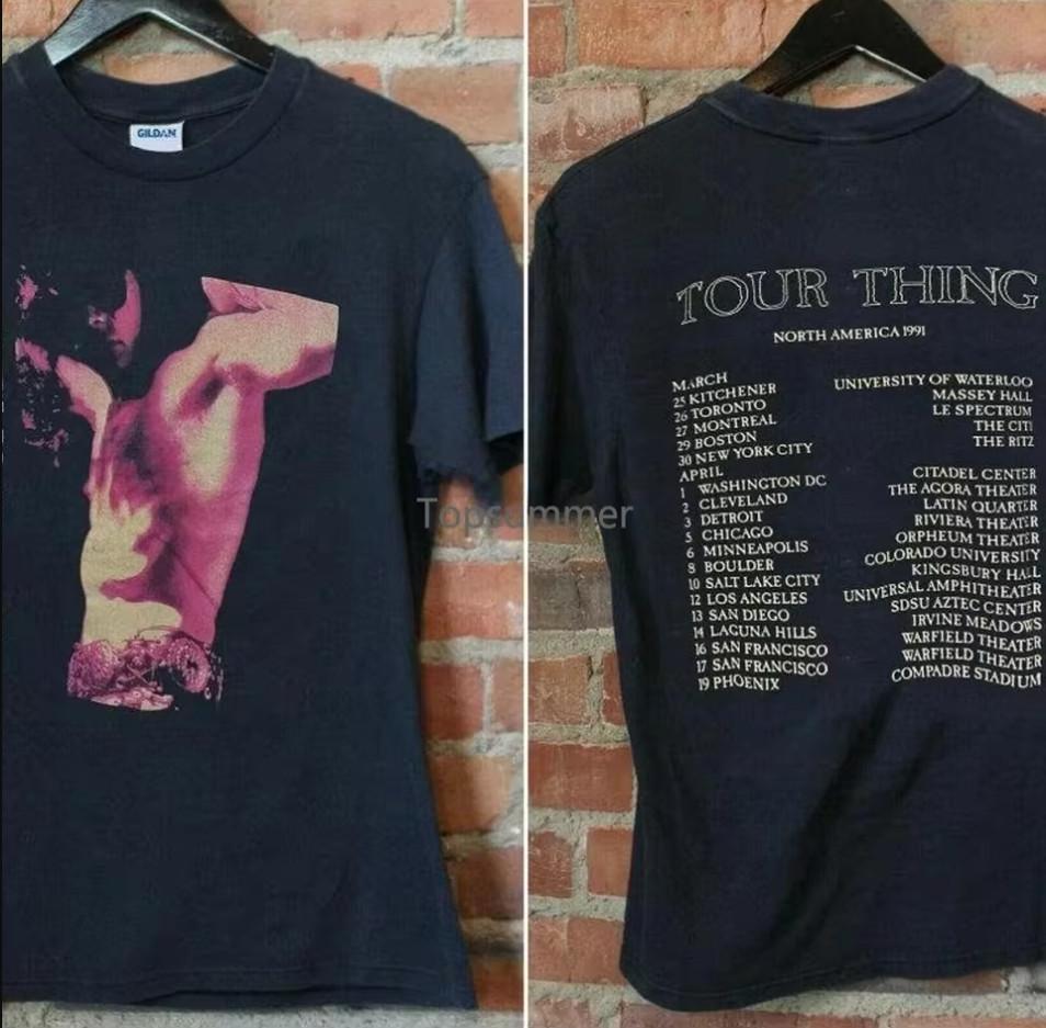 Vintage 1991 The Sisters Of Mercy Tour Thing Concert 1991 T-shirt size S-5XL L