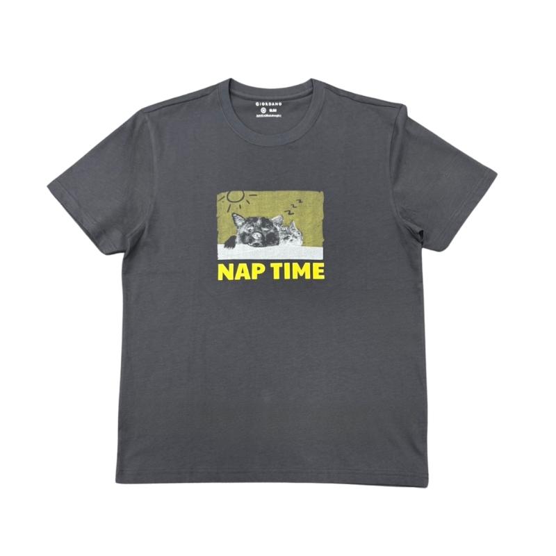 Giordano Men's Cotton Short Sleeve Print Tee