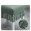 Modern Simple Thickened Custom Chair Cover Bubble Yarn Skirt Chair Cover Household Elastic Integrated Dining Chair Cover Dustproof