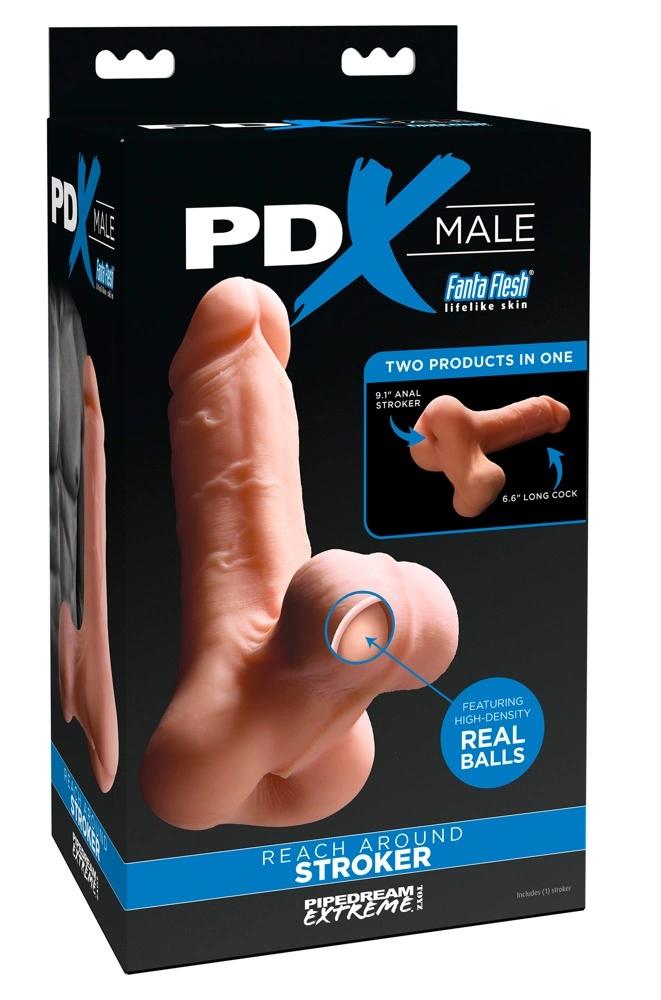 Pdx Male - Penis-Shaped Masturbator with Anus Hole