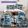 Lionel Messi Legend Bedding Without Core 1 Duvet Cover 2 Pillowcase Without Core Duvet Cover And Pillowcase Bedding Set
